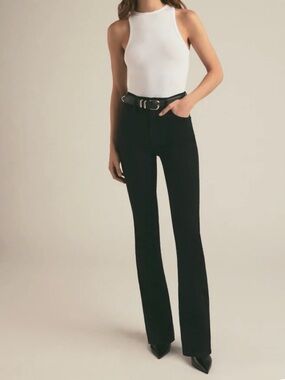 FAVORITE DAUGHTER THE VALENTINA SUPER HIGH RISE MINI BOOTCUTKyoto size 25